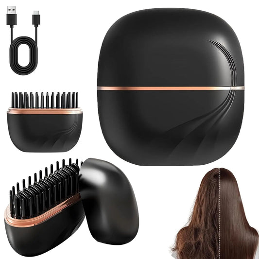 Tulip Mini Cordless Hair Straightener  Brush